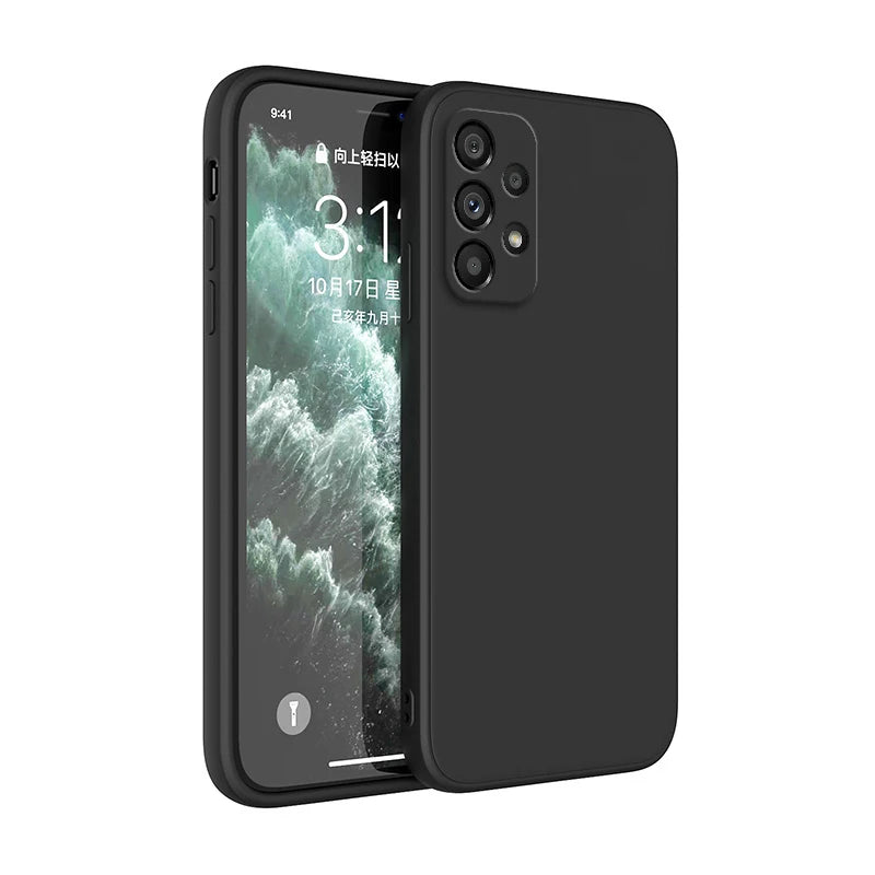 Silicone Camera Protection Case for Samsung Galaxy A Series 5G