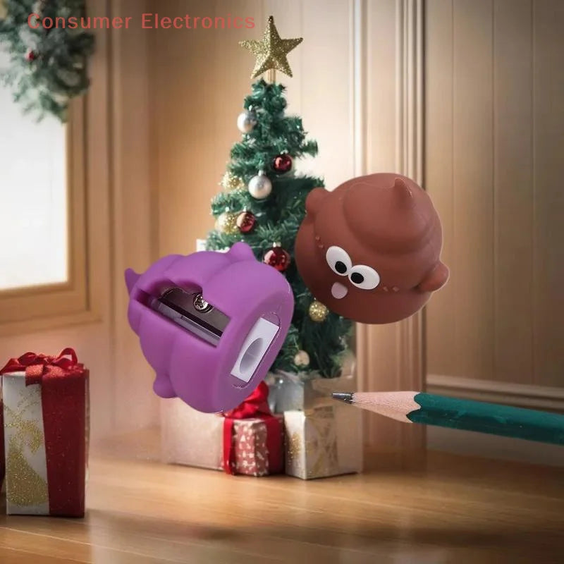 Mini Poop Pencil Sharpener Funny Reward for Kids