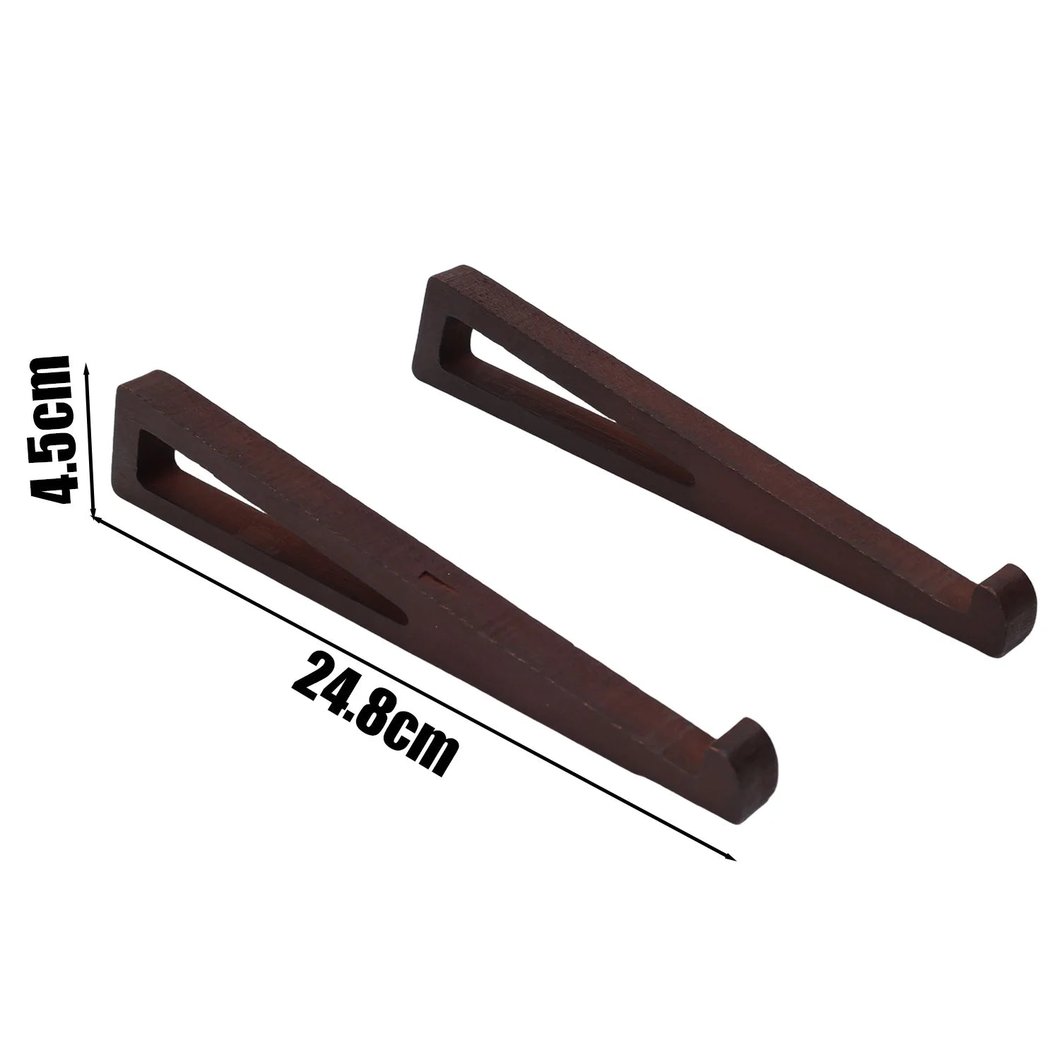Wooden Desktop Laptop Stand Cooling Pad Ergonomic Non-Slip