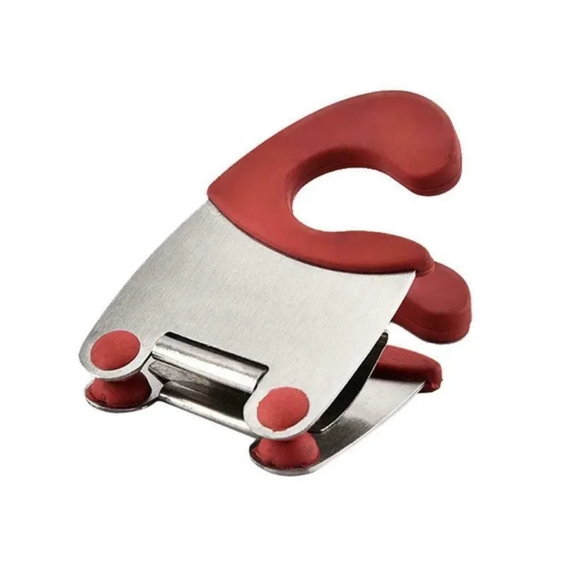 Silicone Pot Spoon Holder Heat-Resistant Clip