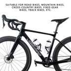 Bike Water Bottle Cage Lightweight Nylon Carbon Fiber Holder MTB