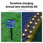 Solar LED Garden Pathway Lights 8 Lighting Modes