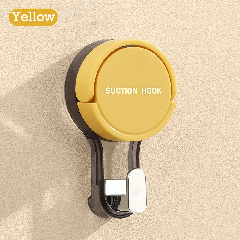 Suction Cup Wall Hooks Reusable No-Drill Towel & Clothes Hooks