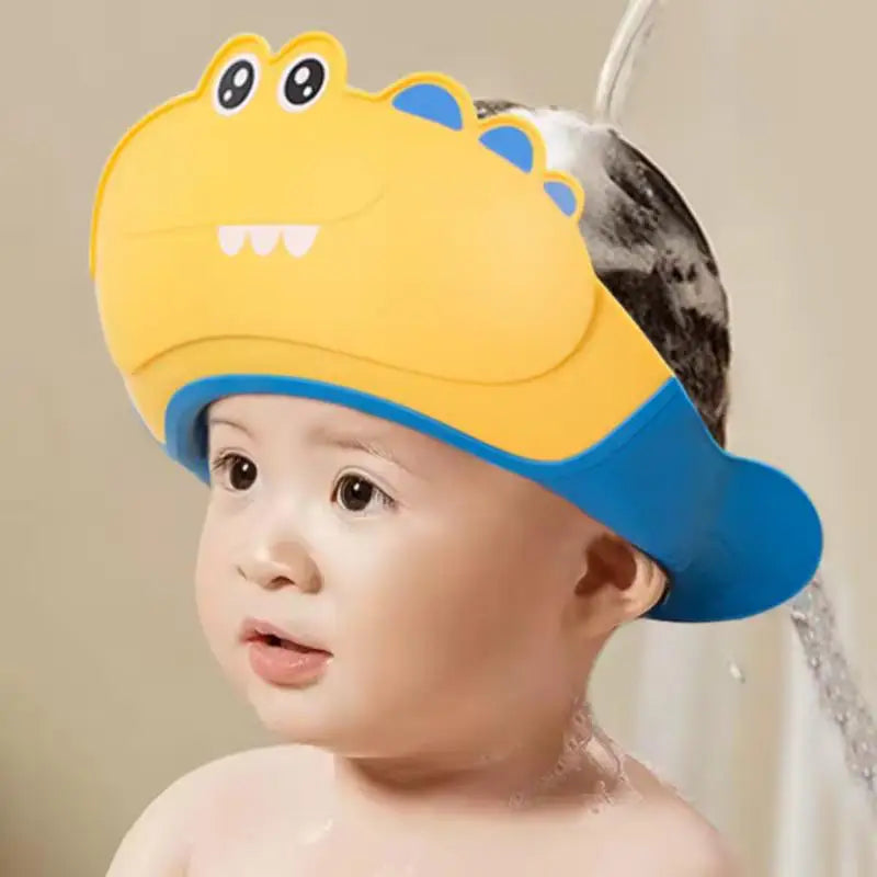 Baby Hair Washing Cap Eye & Ear Protection Bath Hat
