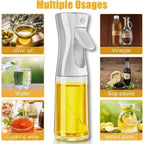 Oil Spray Bottle for Cooking Olive Oil & Vinegar Mist Sprayer