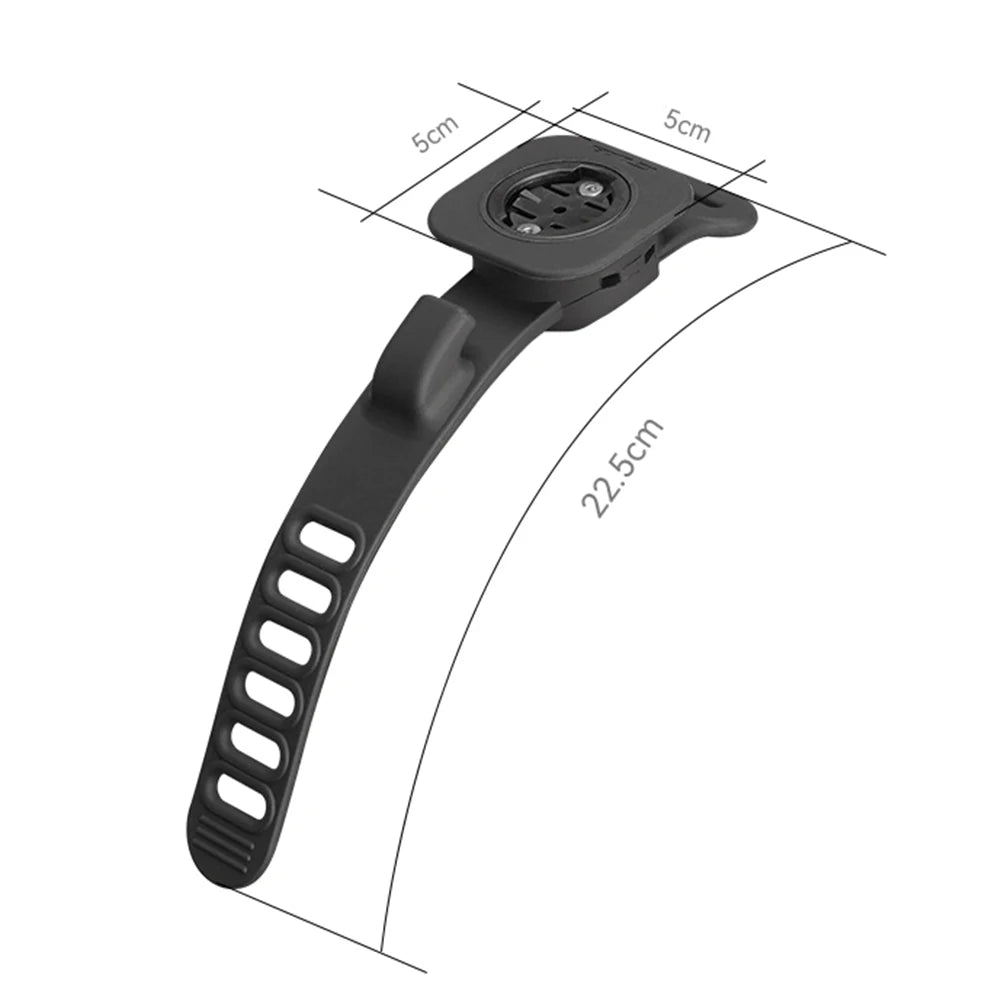 Silicone Bike Computer Mount Non-Slip Handlebar GPS Holder MTB