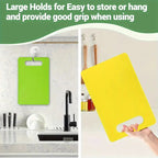 3PCS Plastic Cutting Boards BPA-Free Non-Slip