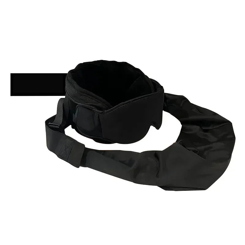 Airplane Sleeping Pillow – 3-in-1 Memory Foam Travel Support