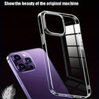 Ultra Thin Clear Acrylic Case for iPhone 11 12 13 14 15 16 17 Pro Max