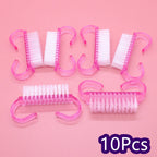Acrylic Nail Art Brush Set Dust Removal Cleaning Manicure Tools