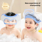 Baby Shower Cap Silicone Waterproof Shampoo Shield