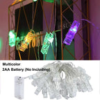 Photo Clip Fairy String Lights Warm LED Garland Lights