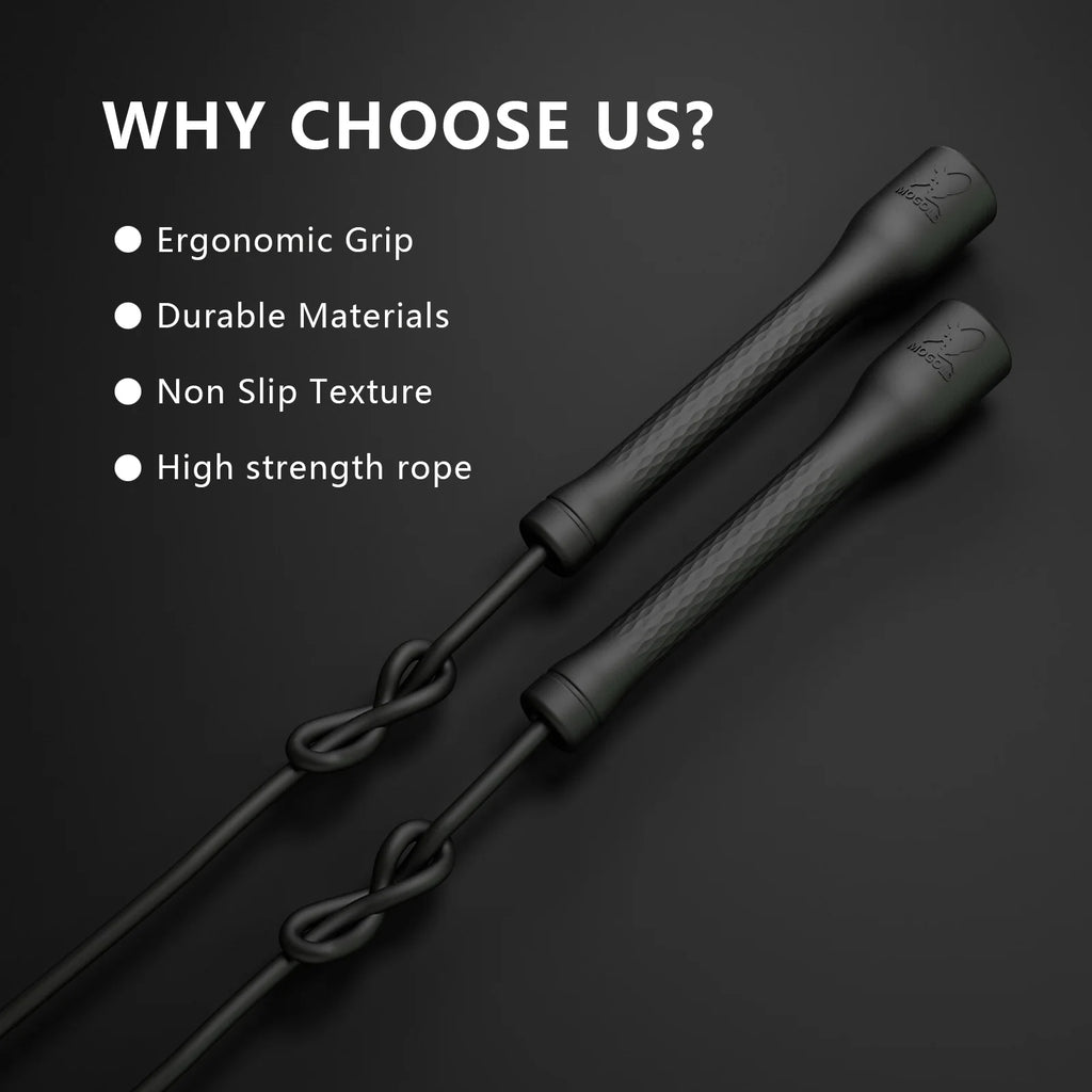 Speed Skipping Rope for Kids & Adults CrossFit PVC Jump Rope