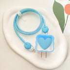 3D Love Heart Charger Protector for iPhone 18W/20W