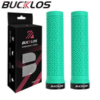 MTB Handlebar Grips Lock-On Anti-Slip Soft Rubber Shock Absorb