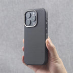 Leather MagSafe Case for iPhone 13 14 15 16 17 Pro Max