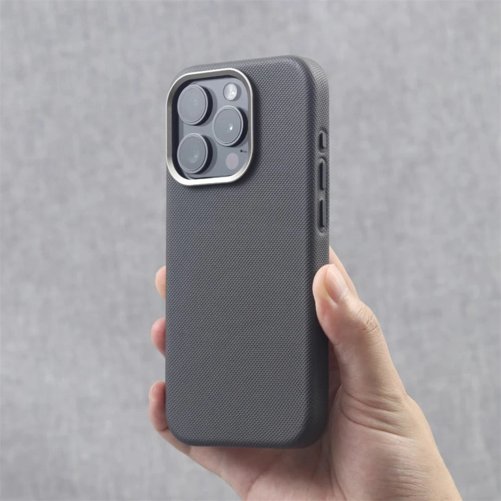 Leather MagSafe Case for iPhone 13 14 15 16 17 Pro Max