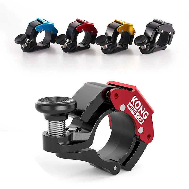 Aluminum Alloy Bicycle Bell Loud Bike Horn for 22.2mm Handlebars Secondary image