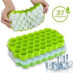 Honeycomb Ice Cube Tray 37 Grid Silicone DIY Ice Mold for Drinks