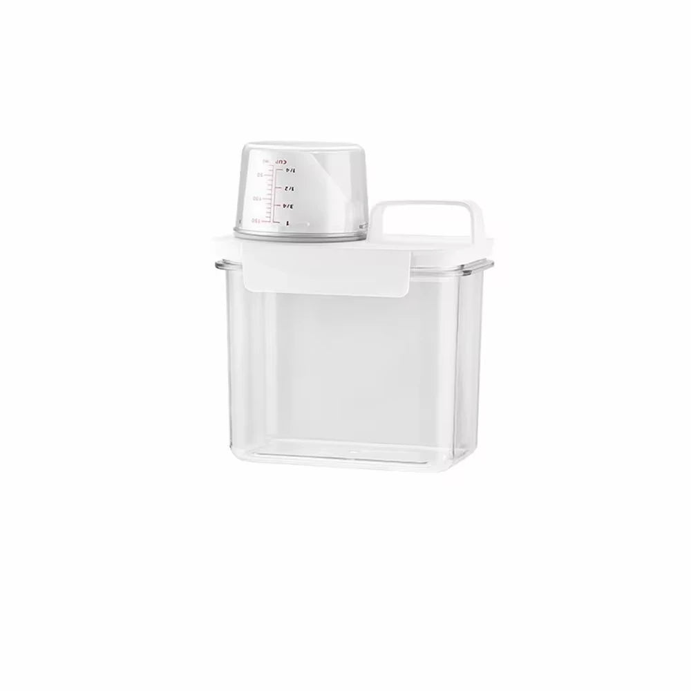 Laundry Detergent Dispenser Airtight Storage Box