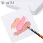 50Pcs Gel Nail Polish Palette Paper Disposable Nail Art Mixing Tool