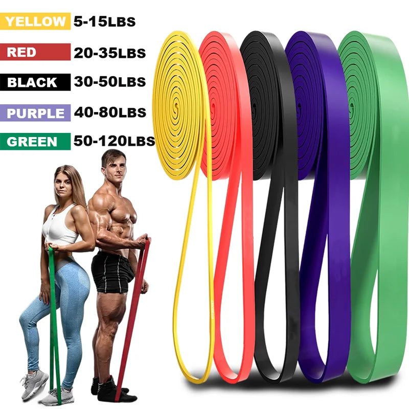 5-120LBS Boxing Resistance Band Set for Home Gym, Yoga & Pilates