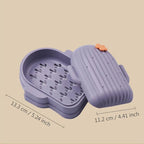 Cartoon Soap Box – Waterproof Travel Portable Soap Holder with Drain Design
