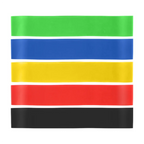 7Pcs TPE Resistance Bands Set for Home Gym and Booty Workout