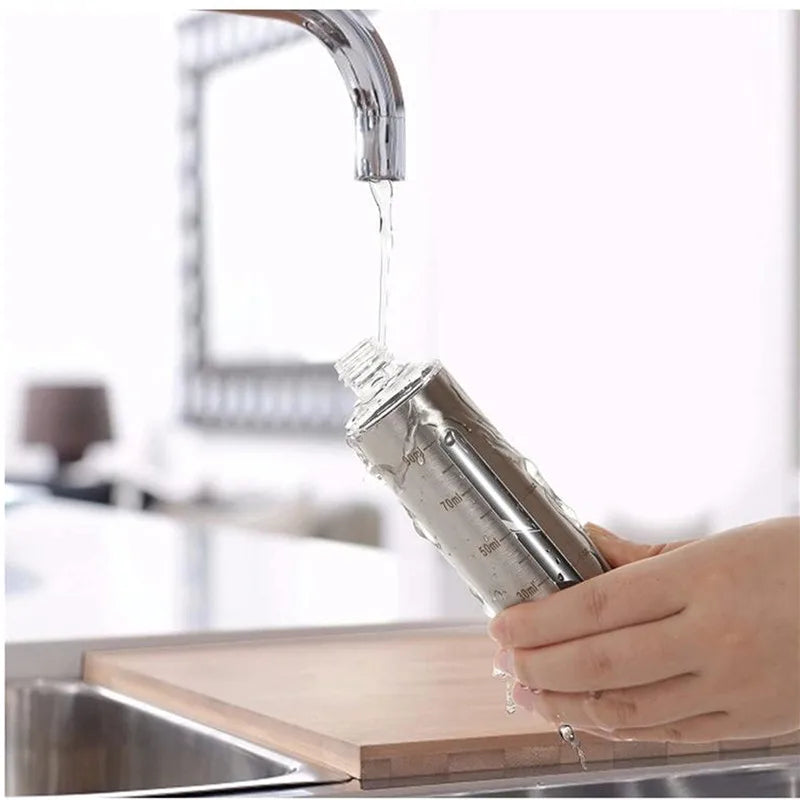 BBQ Oil Spray Bottle 304 Stainless Steel Olive Oil & Vinegar Sprayer