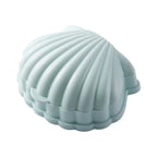 Seashell Soap Box – Double Layer Drain Soap Holder for Bathroom & Travel