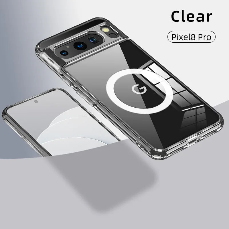Magnetic Wireless Charging Case For Google Pixel 10 9 Pro 8A 7A
