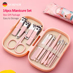 14PCS Manicure Pedicure Kit Nail Care Set