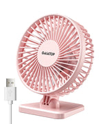 GAIATOP Mini USB Desktop Fan Quiet 3-Speed Office Fan
