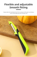 Stainless Steel Vegetable Peeler Anti Slip Handle Fruit & Potato Scraper