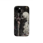 White Hair Witch Art Case for iPhone 16 15 14 13 12 Pro Max