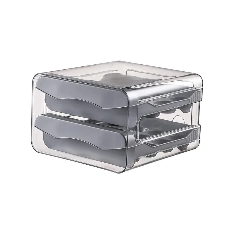 Automatic Rolling Egg Dispenser Fridge Holder