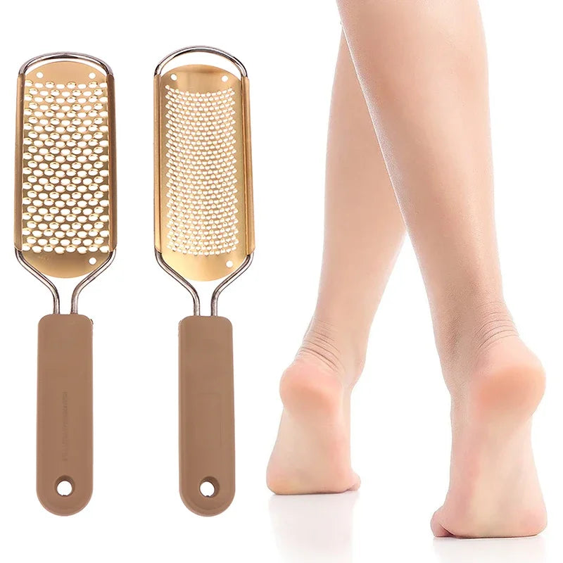 304 Stainless Steel Foot File Callus Remover for Smooth Soft Feet