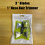 OneBlade Replacement Blades QP2520 QP2630 QP6510 Compatible Trimmer Head