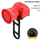 120dB Electric Bike Horn Waterproof Bicycle Bell MTB Scooter Alarm