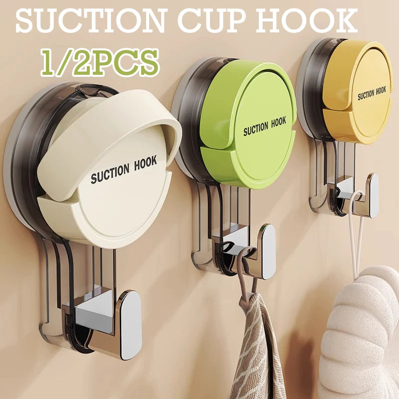 Suction Cup Wall Hooks Reusable No-Drill Towel & Clothes Hooks Main image