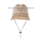 Cartoon Bear Baby Fisherman Hat UK Quick Dry Kids Sun Hat