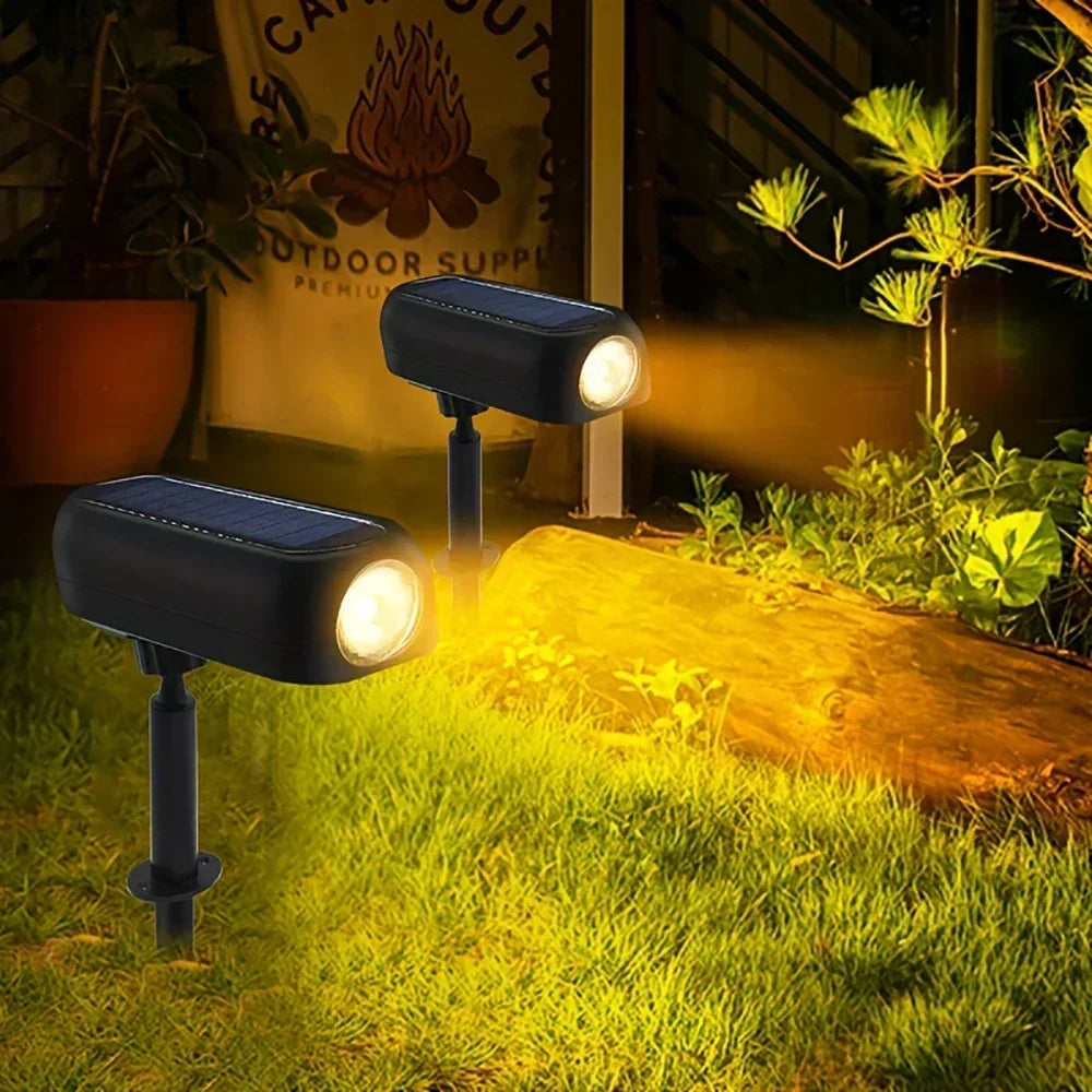 2-in-1 Solar Spotlight & Wall Lamp Main image