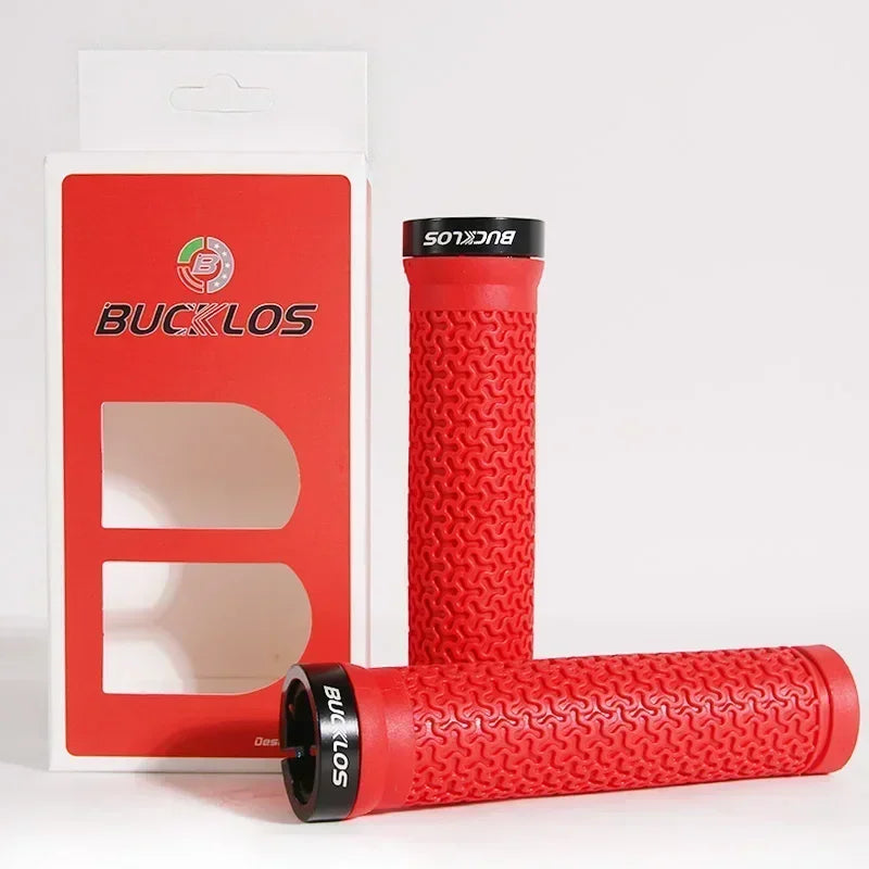 MTB Handlebar Grips Lock-On Anti-Slip Rubber Bike BMX Soft Grip