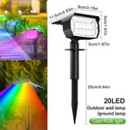 72/68 LED Solar Landscape Lights
