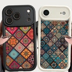 Retro Bohemian Phone Case for iPhone 17 16 15 14 13 12 Pro Max Cover