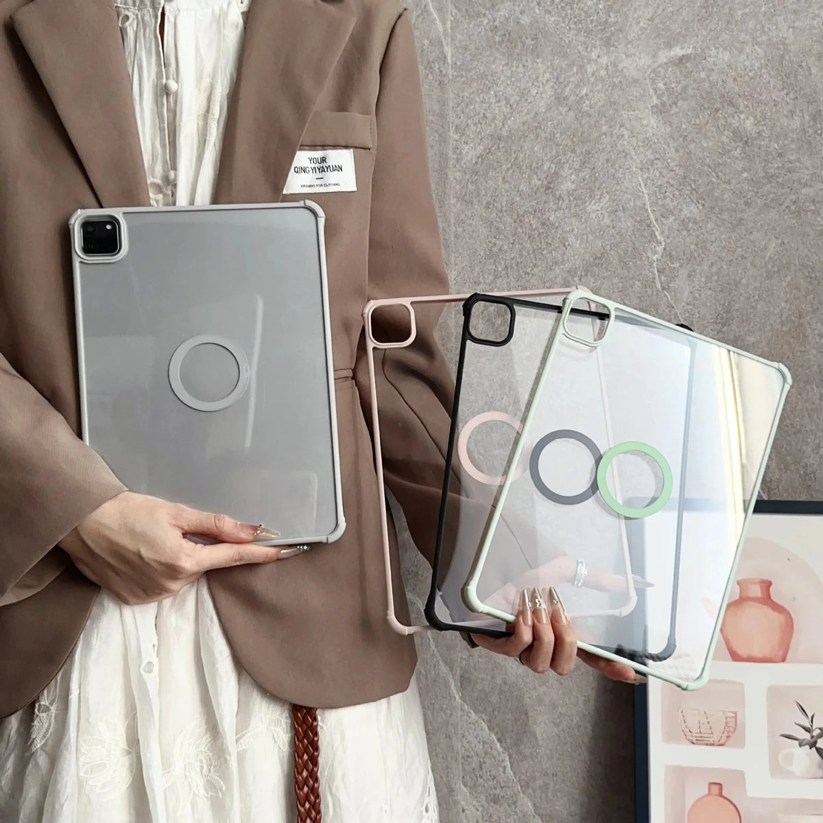 Magnetic Holder iPad Case A16 11th 10th Air 4 5 6 Pro 11 Mini 5 6 7 Main image