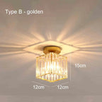 Nordic LED Acrylic Ceiling Lamp 3 Color Home Light