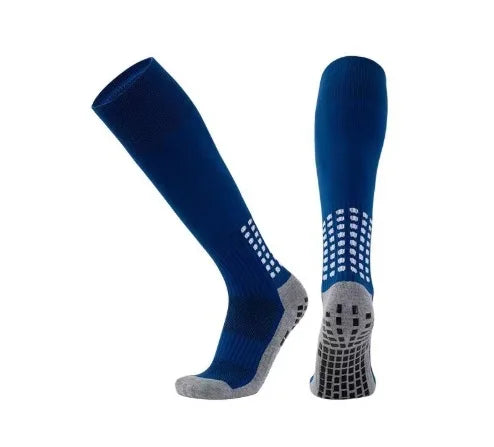 Football Grip Socks Anti Slip Silicone Calf Soccer Sports Socks