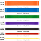 20-230lbs Heavy Duty Resistance Bands for Strength Training Home Gym Workout Set
