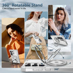 Magnetic Rotating Stand Case for Samsung Galaxy S21 S23 S24 S25 S26